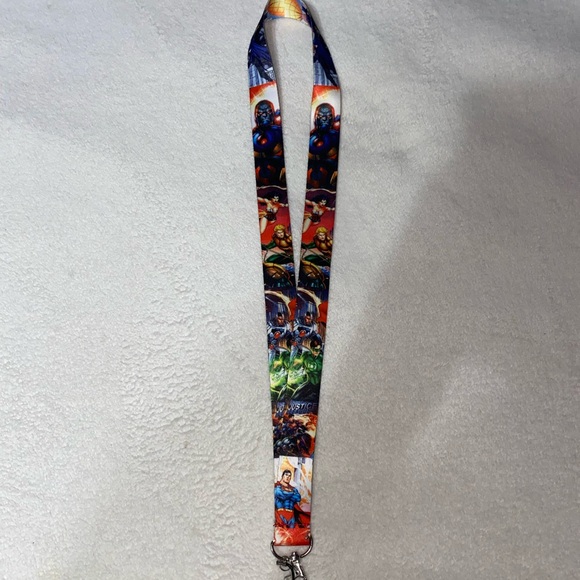 DC Comics Other - DC Superhero Lanyard with Colorful Design
